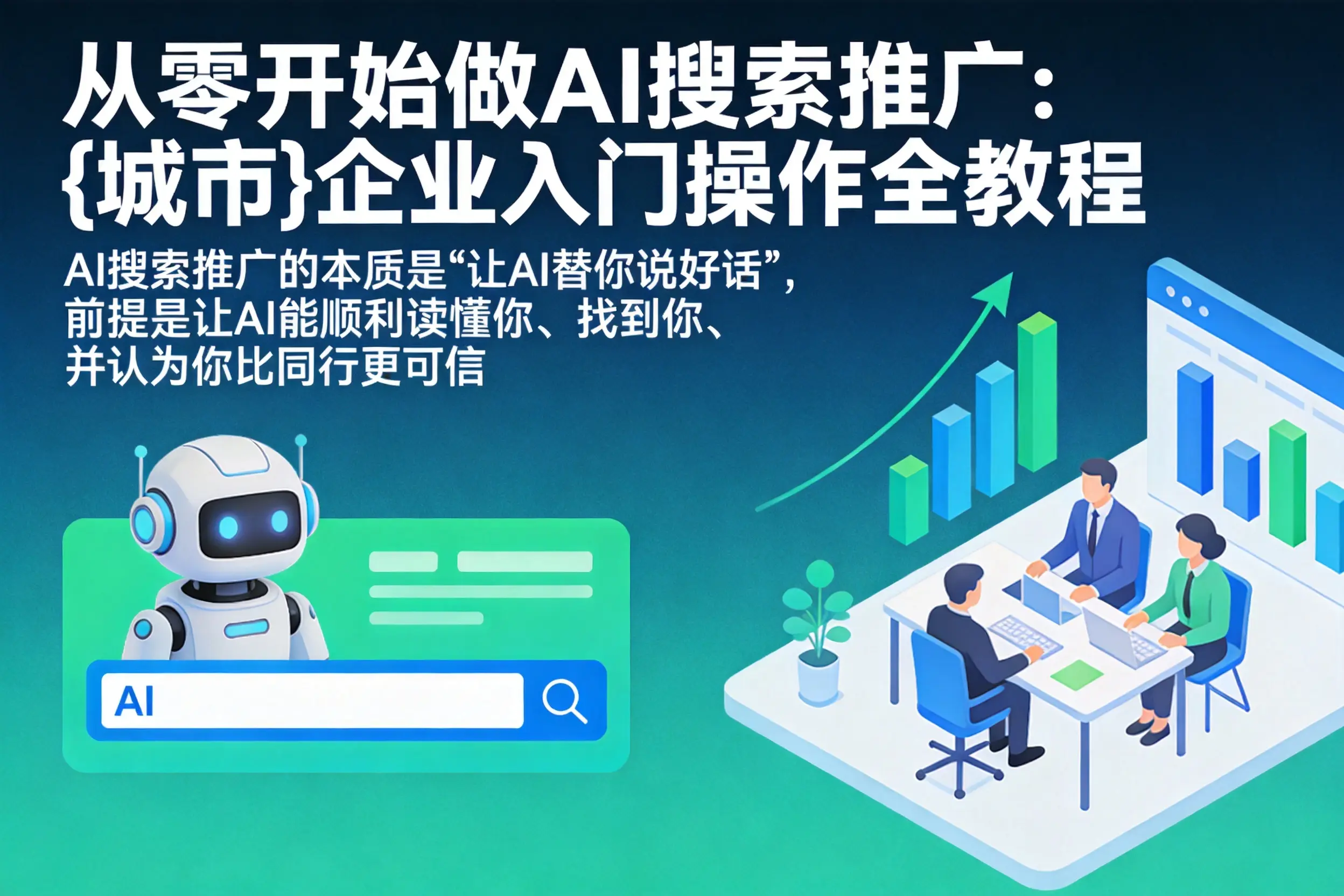 从零开始做AI搜索推广：平鲁企业入门操作全教程